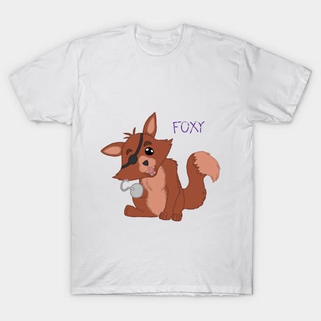 Lil' Foxy (FNAF) T-Shirt by NoelaniEternal